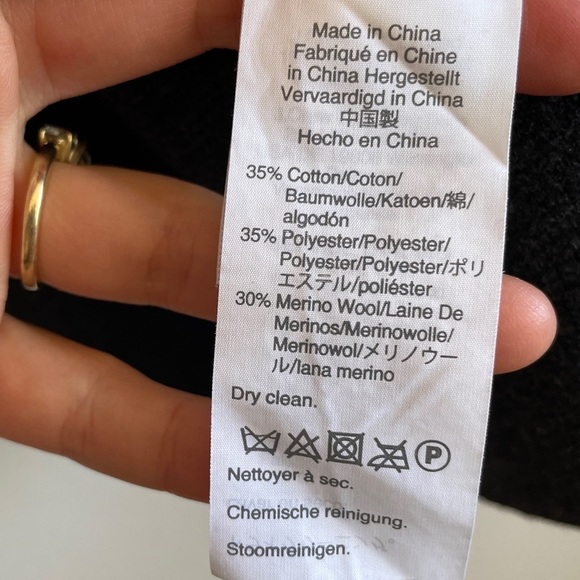 J. Crew Camille Sweater Blazer Shawl Collar Jacket XL merino wool open Sophie - Picture 11 of 12
